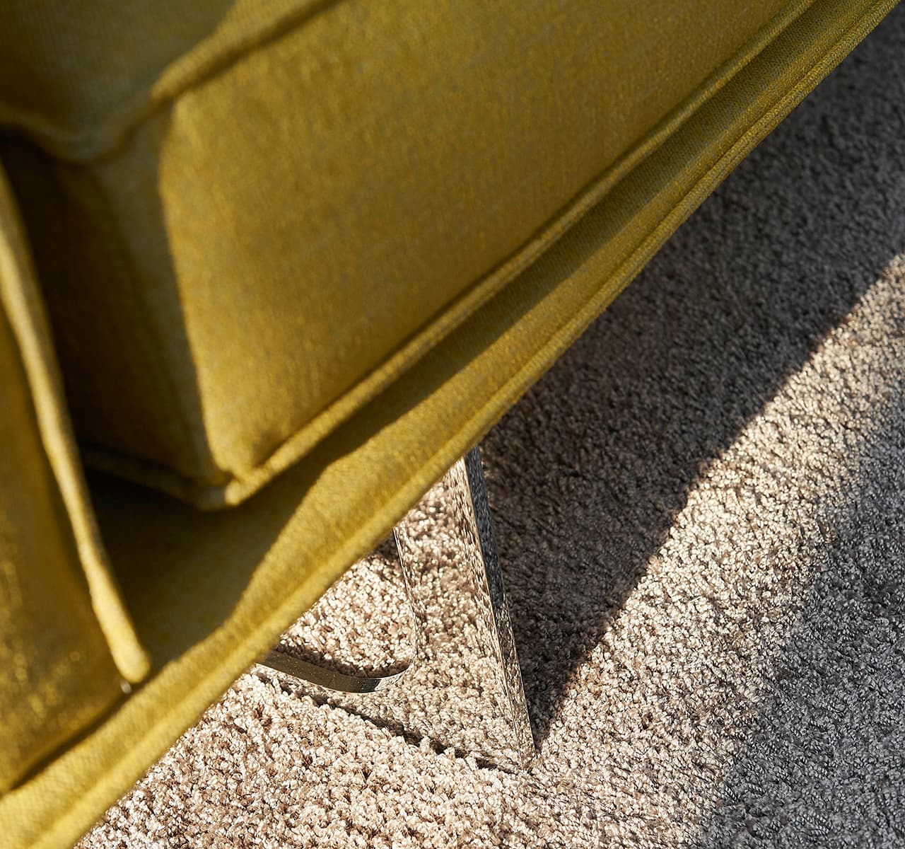 Detailbild Sofa Cube AIr in gelb