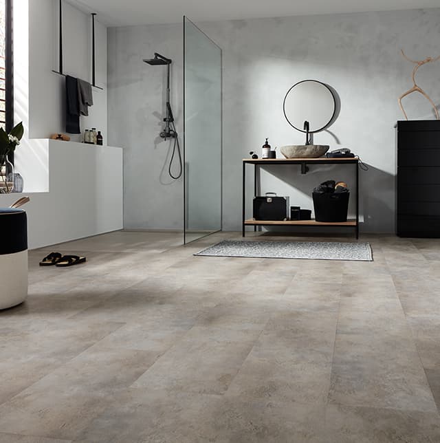 JAB ANSTOETZ Flooring - LVT 30 - Rough Sandstone Grey - Vinylboden - Steindesign