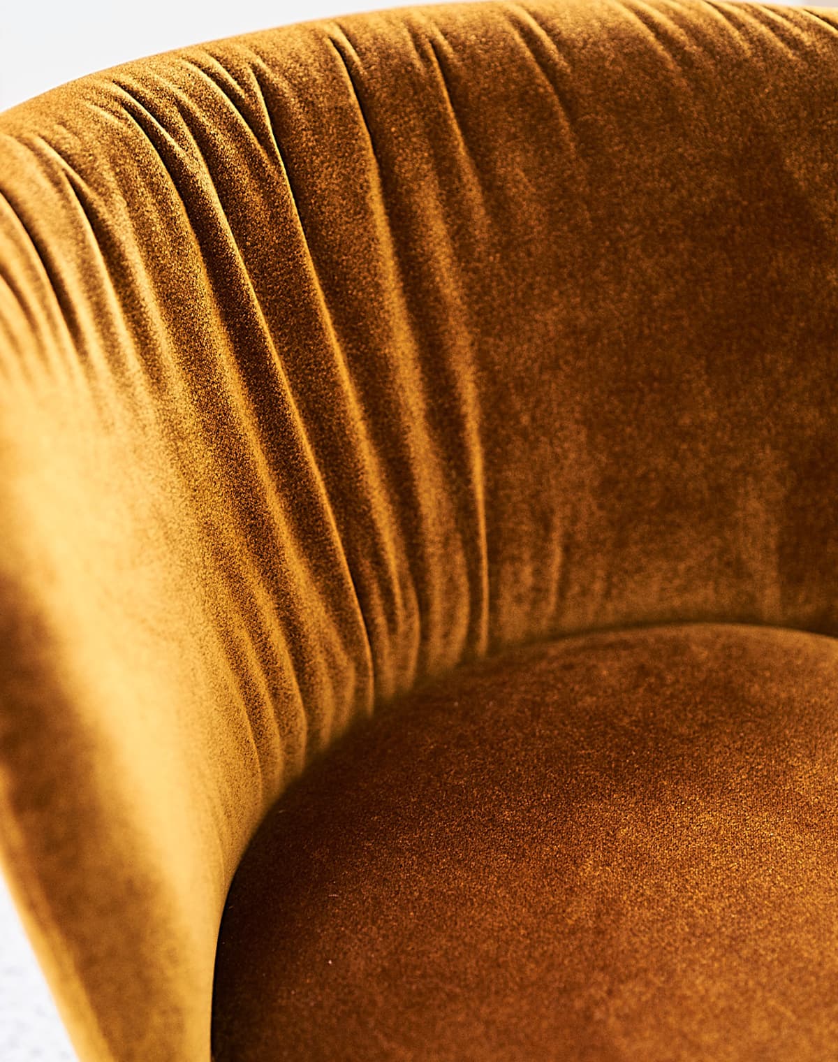 Detailbild Sessel Polo Cocktail in orange