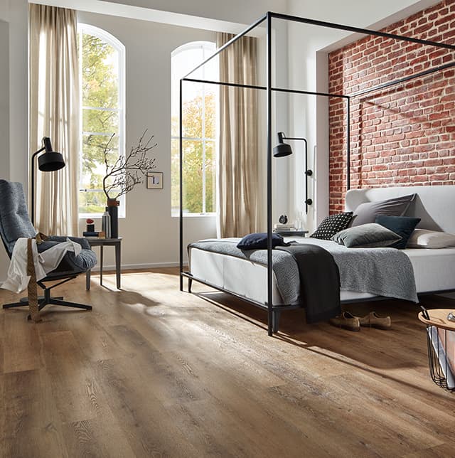 JAB ANSTOETZ Flooring - LVT 30 - Brushed Oak Brown
