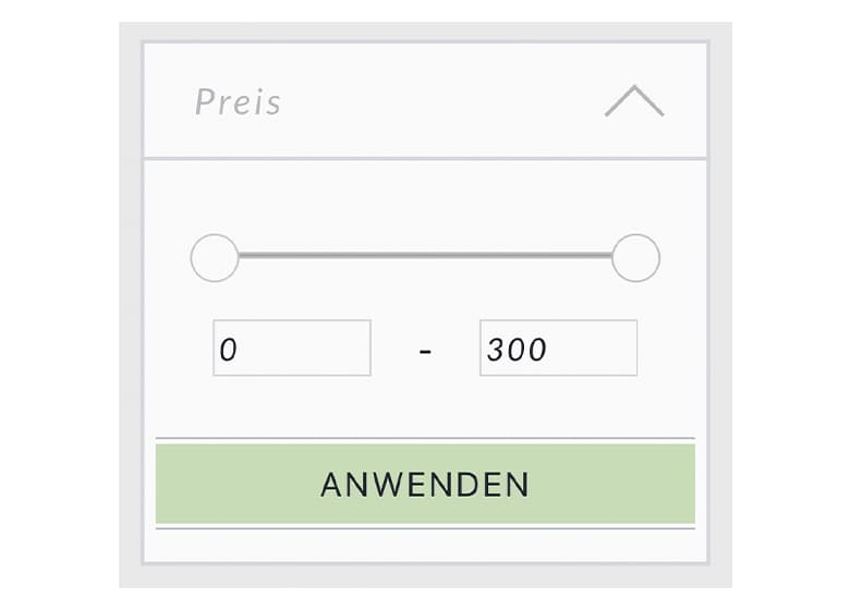 JAB ANSTEOTZ Vorhang Konfigurator Preis Filter.