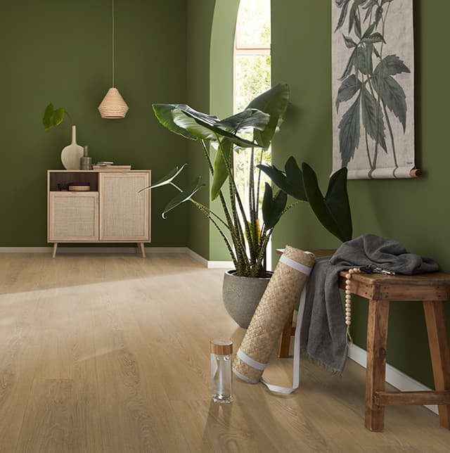 Vinylboden in Holzoptik im Flur
